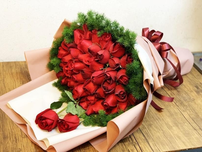 1 ดอกกุหลาบสีแดง
